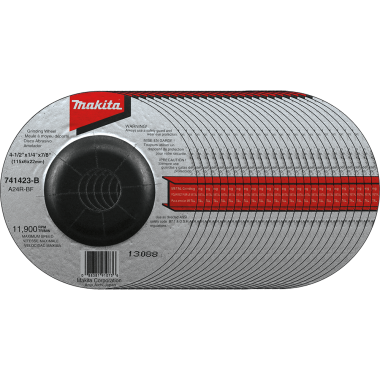 Click here to see Makita 741423-B-25 Makita 25-Pack 4-1/2