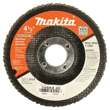 Click here to see Makita 741826-B-10 Makita 741826-B-10 4-1/2