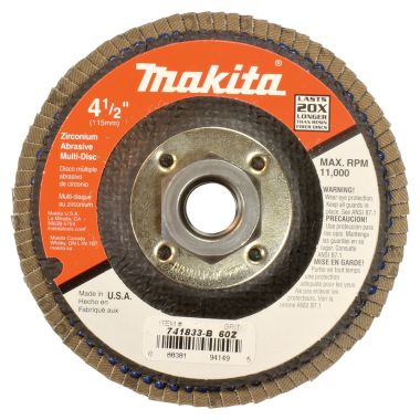 Click here to see Makita 741833-B-10 Makita 741833-B-10 4-1/2