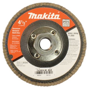 Click here to see Makita 741834-B-10 Makita 741834-B-10 4-1/2