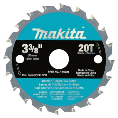 Click here to see Makita A-95021 Makita 3-3/8