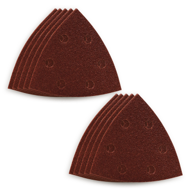 Click here to see Makita A-95526 Makita 10-Pack Oscillating Multi‑Tool Sandpaper, 80 Grit - A-95526