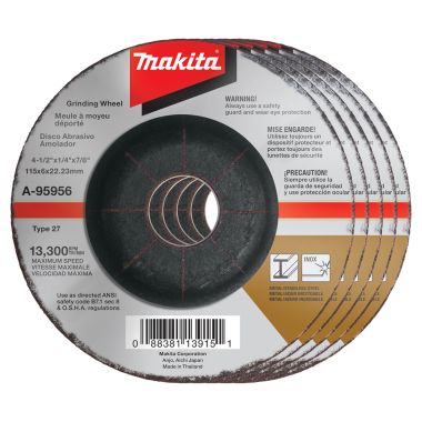 Click here to see Makita A-95956-5 Makita 5-Pack 4-1/2