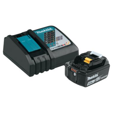 Click here to see Makita BL1850B2DC2 Makita BL1850B2DC2 18V LXT Lithium-Ion Battery and Dual Port Charger Starter Pack (5.0Ah)