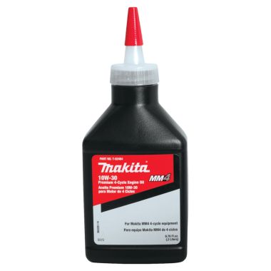 Click here to see Makita T-02484 Makita T-02484 Premium 4-Cycle Engine Oil, 10W-30, 6.76 oz.
