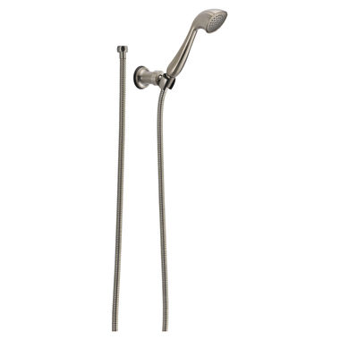 Click here to see Delta 57923-SS Delta 57923-SS Addison Wall Mount Hand Shower in Stainless Finish