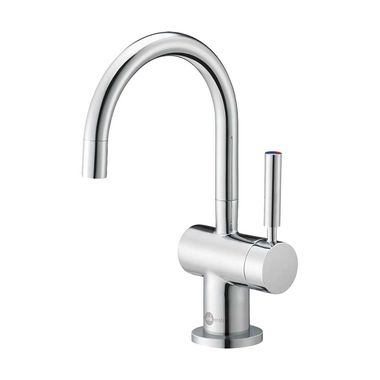 Click here to see Insinkerator F-HC3300C Insinkerator Indulge Modern Instant Hot/Cool Beverage Faucet, Chrome - F-HC3300C
