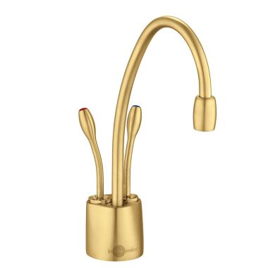 Click here to see Insinkerator F-HC1100BB InSinkErator Indulge Contemporary Instant Hot/Cold Beverage Faucet, Brushed Bronze - F-HC1100BB
