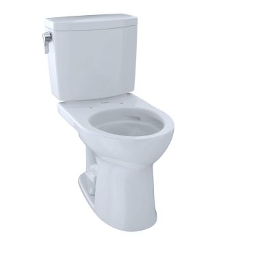 Click here to see Toto CST453CUFG#01 Toto Drake II Two-Piece Round Bowl Toilet, 1.0 GPF, Cotton White - CST453CUFG#01