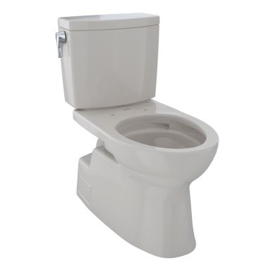Click here to see Toto CST474CUFG#12 TOTO Vespin II 1G Two-Piece Elongated 1.0 GPF Universal Height Skirted Design Toilet with CeFiONtect, Sedona Beige - CST474CUFG#12*