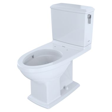 Click here to see Toto CST494CEMFRG#01 TOTO Connelly Two-Piece Elongated Dual-Max 1.28 and 0.9 GPF Universal Height Toilet with CeFiONtect and Right Lever, Colonial White - CST494CEMFRG#01