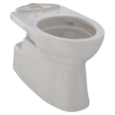 Click here to see Toto CT474CUFG#12 TOTO Vespin II Universal Height Elongated Skirted Toilet Bowl with CeFiONtect, Sedona Beige - CT474CUFG#12