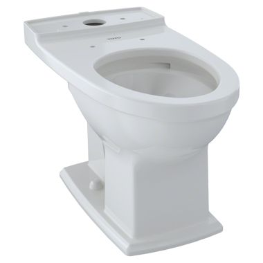 Click here to see Toto CT494CEFG#11 TOTO Connelly Universal Height Elongated Toilet Bowl with CeFiONtect, Colonial White - CT494CEFG#11