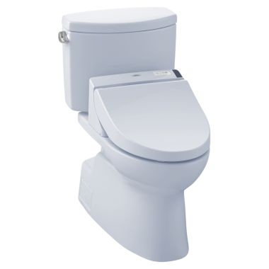 Click here to see Toto MW4742044CEFG#01 TOTO MW4742044CEFG#01 WASHLET+ Vespin II Two-Piece Toilet w/ C200 - Cotton White, Elongated