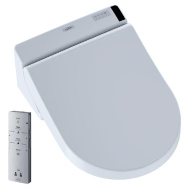 Click here to see Toto SW2047T20#01 TOTO WASHLET C200 Connect+ D-Shape Bidet Toilet Seat with PreMist, Cotton White - SW2047T20#01