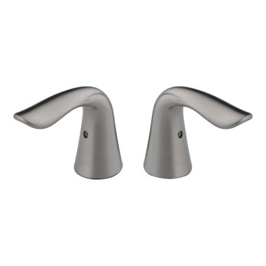 Click here to see Delta H238SS Delta Lahara Brilliance Stainless Metal Lever Handle Set for 3538-SSMPU-DST Two-Handle Widespread Bathroom Faucet, ADA - H238SS