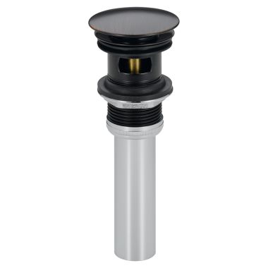 Click here to see Delta 72173-RB Delta 72173-RB Delta Push Pop-Up with Overflow (Venetian Bronze)
