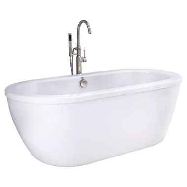 Click here to see American Standard 2764.014M203.011 American Standard 2764.014M203.011 Cadet Freestanding Tub Kit - Satin Nickel