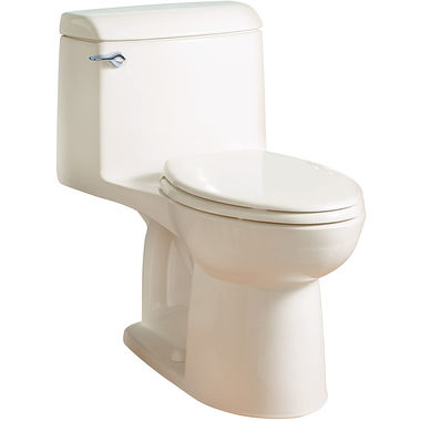 Click here to see American Standard 2034.314.222 American Standard Champion 4 One-Piece Toilet w/ Seat, Elongated, Right Height, 1.6 GPF, Linen - 2034.314.222