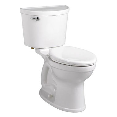 Click here to see American Standard 211CA.004.020 American Standard Champion PRO Two-Piece Toilet, Less Seat, Elongated, Standard Height, 1.6 GPF, White - 211CA.004.020
