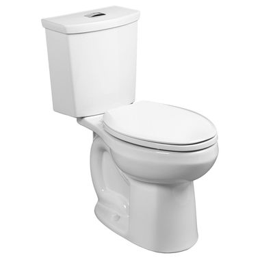 Click here to see American Standard 2886.218.020 American Standard H2Option Two-Piece Toilet, Less Seat, Elongated, Right Height, Siphonic Dual Flush, 0.92/1.28 GPF, White - 2886.218.020