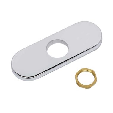 Click here to see American Standard 206P800.295 American Standard 206P800.295 Deck Plate for Serin Sensor-Operated Faucets - Satin Nickel