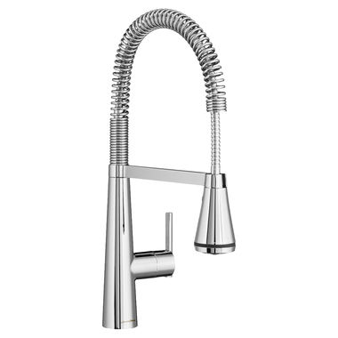Click here to see American Standard 4932.350.002 American Standard Edgewater Semi-Professional Kitchen Faucet w/ SelectFlo, Chrome - 4932.350.002