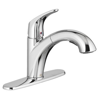 Click here to see American Standard 7074.100.002 American Standard Colony Pro Single-Handle Pull-Out Kitchen Faucet, Chrome - 7074.100.002
