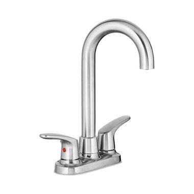 Click here to see American Standard 7074.400.075 American Standard 7074.400.075 Colony PRO 2-Handle Bar Sink Faucet, Stainless