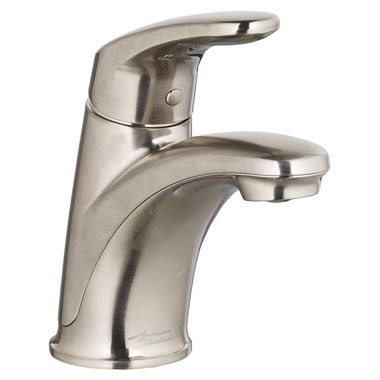 Click here to see American Standard 7075.102.295 American Standard Colony PRO Single Lever Handle Bathroom Faucet with 50/50 Pop-Up Drain, WaterSense Certified, ADA Compliant, 1.2 GPM, Brushed Nickel - 7075.102.295