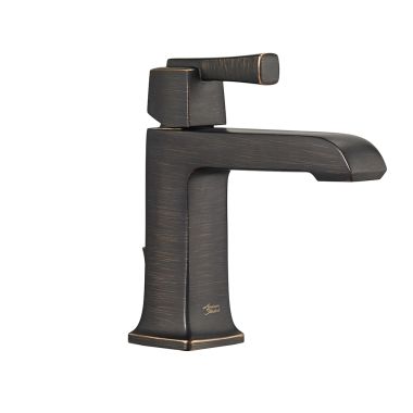 Click here to see American Standard 7353.101.278 American Standard Townsend Single-Handle Bathroom Faucet, Single-Hole, Lever Handle, ADA, 1.2 GPM, Legacy Bronze - 7353101.278