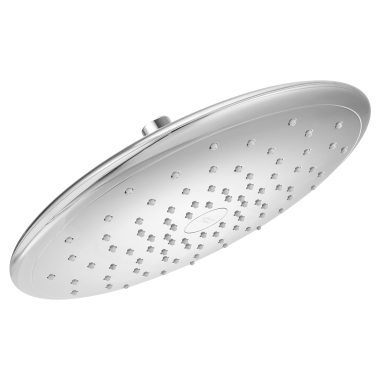 Click here to see American Standard 9035001.002 American Standard Spectra Plus 11in Single-Function Rain Shower Head with EasyClean Nozzles, Round, 2.5 GPM, Polished Chrome - 9035.001.002
