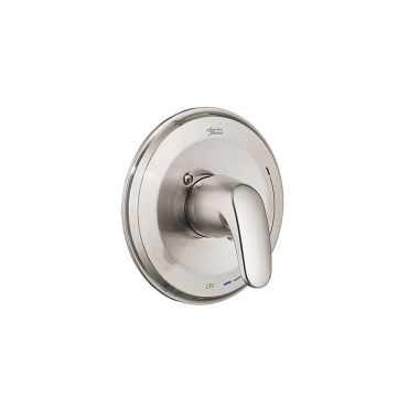 Click here to see American Standard T075.500.295 American Standard Colony Pro Pressure Balance Valve Trim, Lever Handle, Double Cartridge, Brushed Nickel - T075500.295