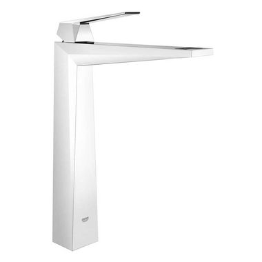 Click here to see Grohe 2311500A Grohe Allure Brilliant One-Handle StarLight Chrome Vessel Bathroom Faucet, 1.2 GPM, SilkMove, Lever Handle, WaterSense Certified - 2311500A