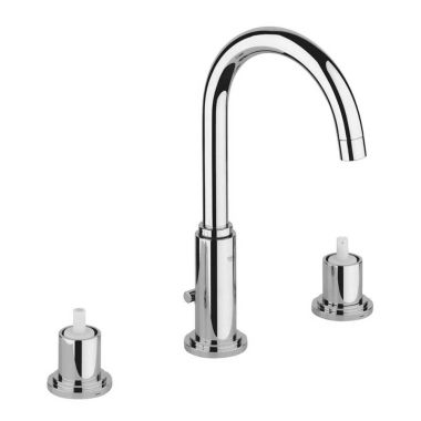 Click here to see Grohe 2006900A Grohe 2006900A Atrio Widespread Bathroom Faucet, StarLight Chrome