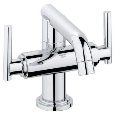 Click here to see Grohe 2103100A Grohe 2103100A Atrio Two-Handle M-Size Bathroom Faucet, 1 Hole, StarLight Chrome