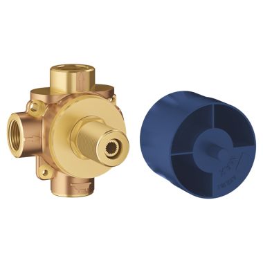 Click here to see Grohe 29900000 Grohe 29900000 Non Rapido 2-Way Diverter Rough-In Valve, 1/2