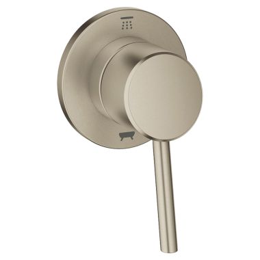Click here to see Grohe 29104EN1 Grohe Concetto 2-Way Diverter Trim for Tub/Shower, Lever Handle, Brushed Nickel - 29104EN1