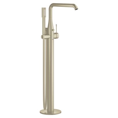 Click here to see Grohe 23491EN1 Grohe 23491EN1 Essence Floor Standing Tub Filler, Brushed Nickel InfinityFinish