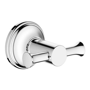 Click here to see Grohe 40656001 Grohe 40656001 Essentials Authentic Robe Hook, StarLight Chrome 