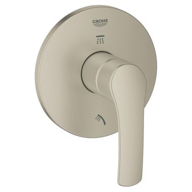 Click here to see Grohe 19970EN2 Grohe 19970EN2 Eurosmart Wall Mount Two-Way Diverter Trim, Brushed Nickel