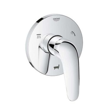 Click here to see Grohe 19995003 Grohe 19995003 Eurostyle  Five-Port Three-Function Diverter Trim,  StarLight Chrome