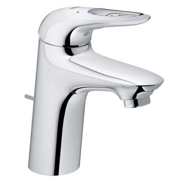 Click here to see Grohe 23577003 Grohe 23577003 Eurostyle One-Handle Lavatory Faucet w/ Pop-up, StarLight Chrome