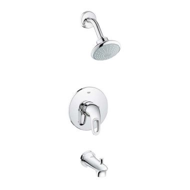 Click here to see Grohe 35062003 Grohe 35062003 Eurostyle Shower Pressure Balance Valve, StarLight Chrome 