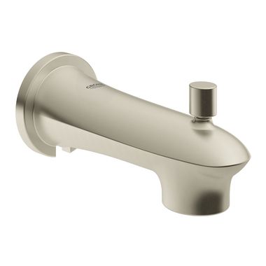 Click here to see Grohe 13379EN3 Grohe 13379EN3 Eurostyle Tub Spout with Diverter, Brushed Nickel