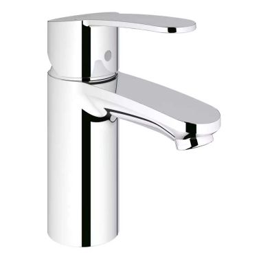 Click here to see Grohe 2304200A Grohe 2304200A Eurostyle One-Handle S-Size Lavatory Faucet, Less Pop-up, WaterSense,  SilkMove, Starlight Chrome