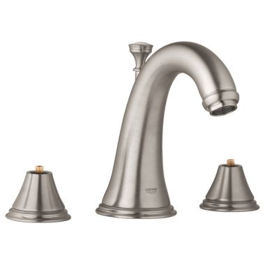 Click here to see Grohe 20801ENA Grohe 20801ENA Geneva Three-hole Basin Mixer 1/2