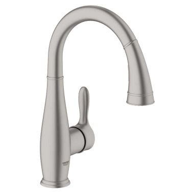 Click here to see Grohe 30296DC0 Grohe 30296DC0 Parkfield Single-Handle Bar/Prep Sink Faucet