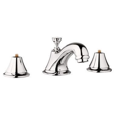 Click here to see Grohe 20800BEA Grohe 20800BEA Seabury Widespread Bathroom Faucet - Polished Nickel InfinityFinish