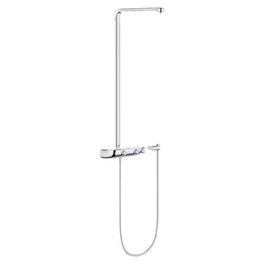 Click here to see Grohe 26379000 Grohe Rainshower SmartControl Thermostatic Shower System with 69in RotaFlex Shower Hose, StarLight Chrome - 26379000